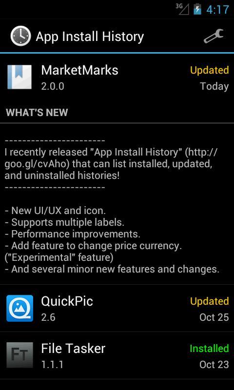 App Install Tracker