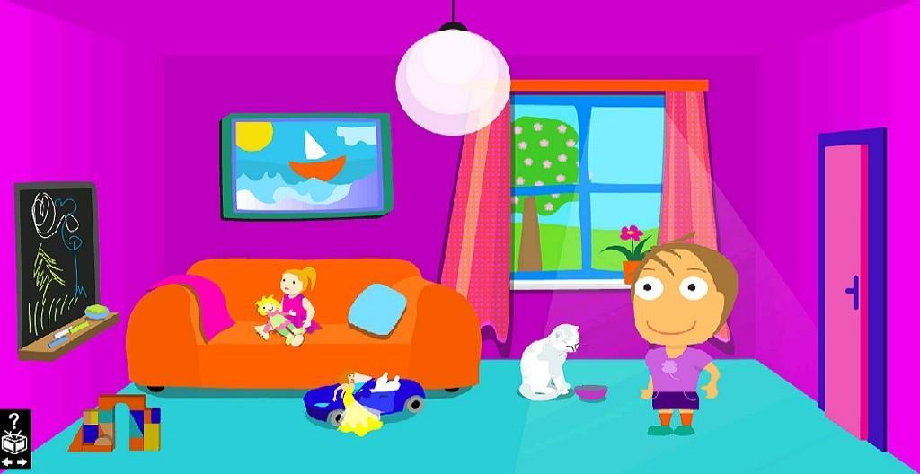 Boy and cat