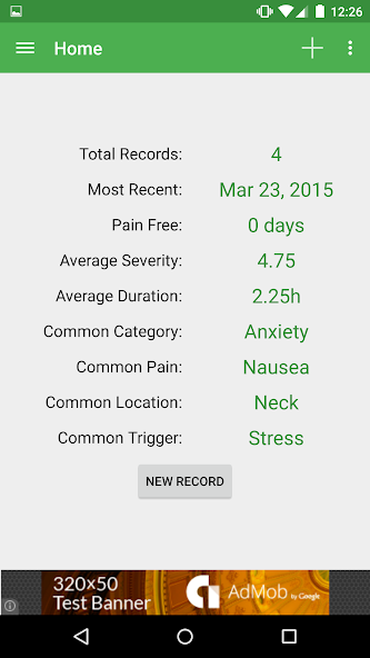Health Log