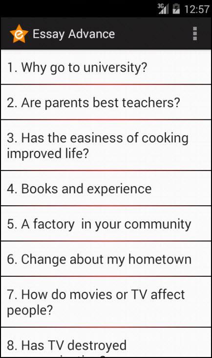Advance English Essay