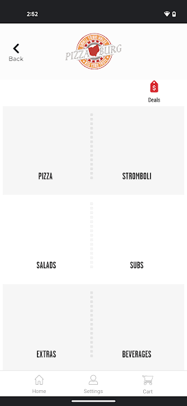 Pizzaburg Pizza