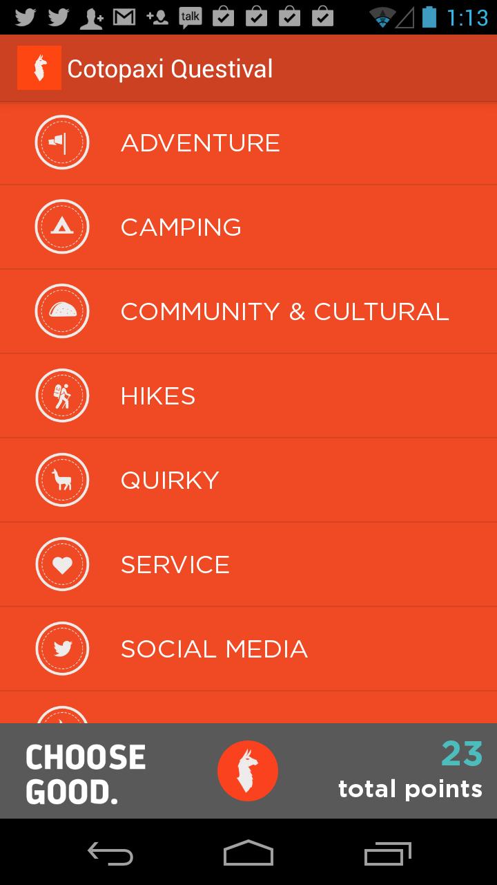 Cotopaxi Questival