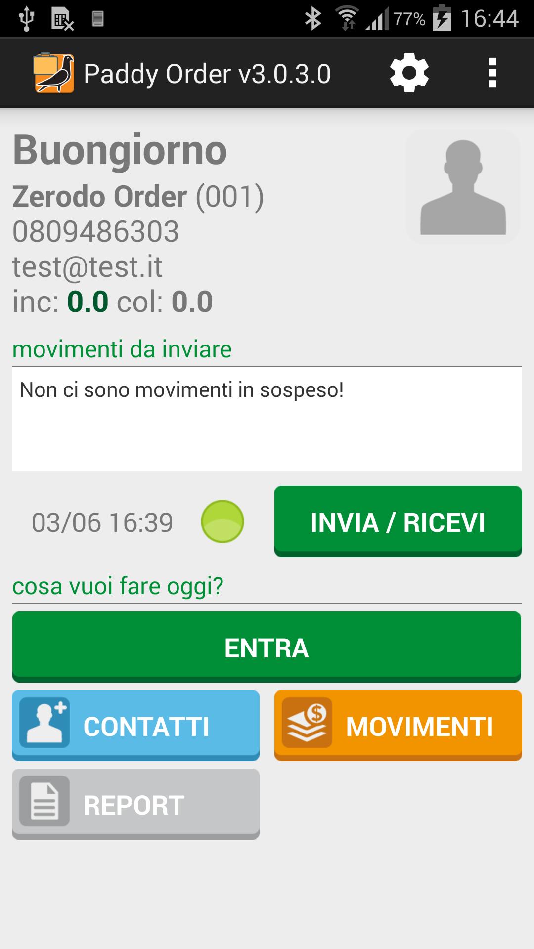 Paddy Order