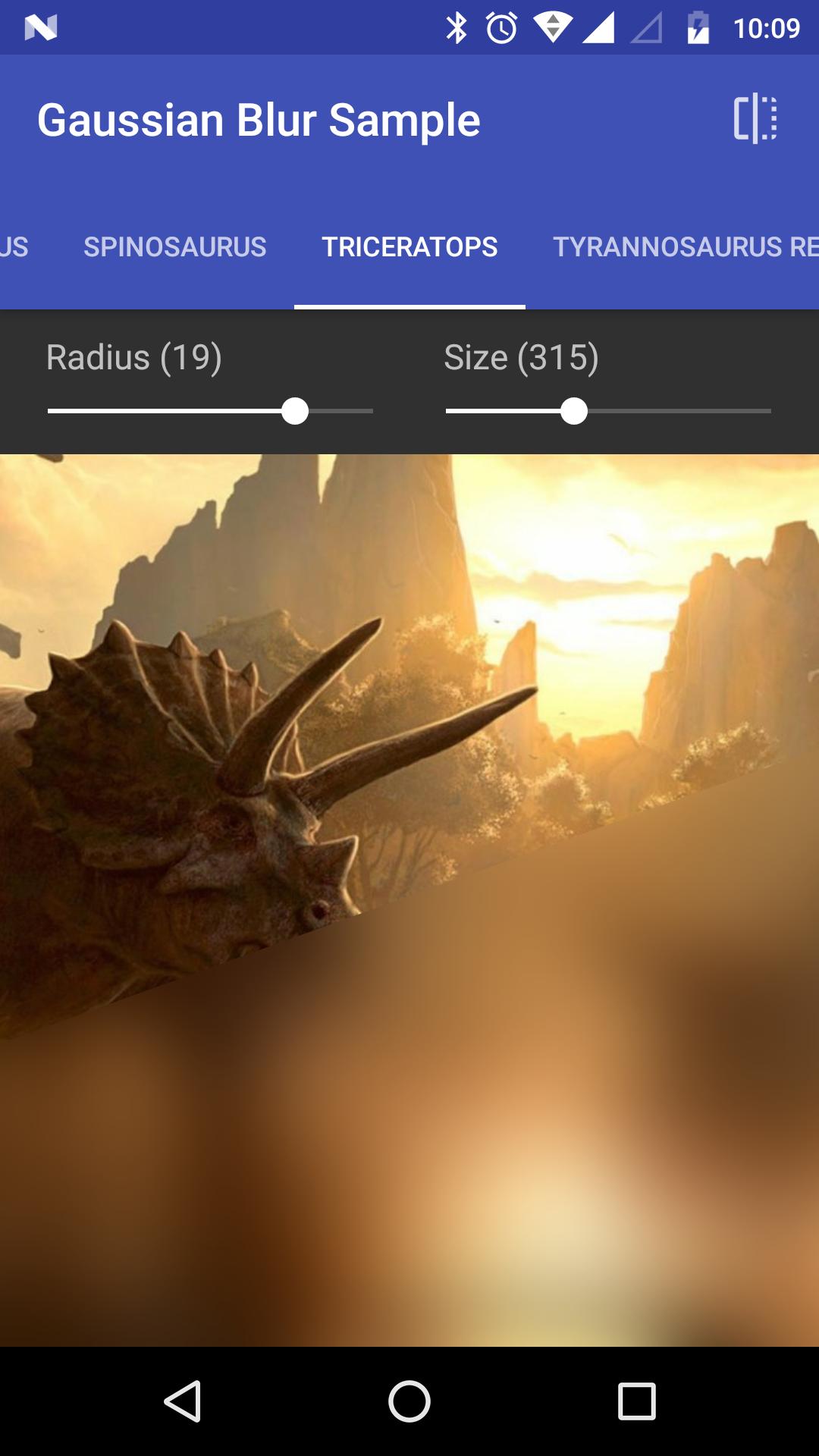 Gaussian Blur (Sample)