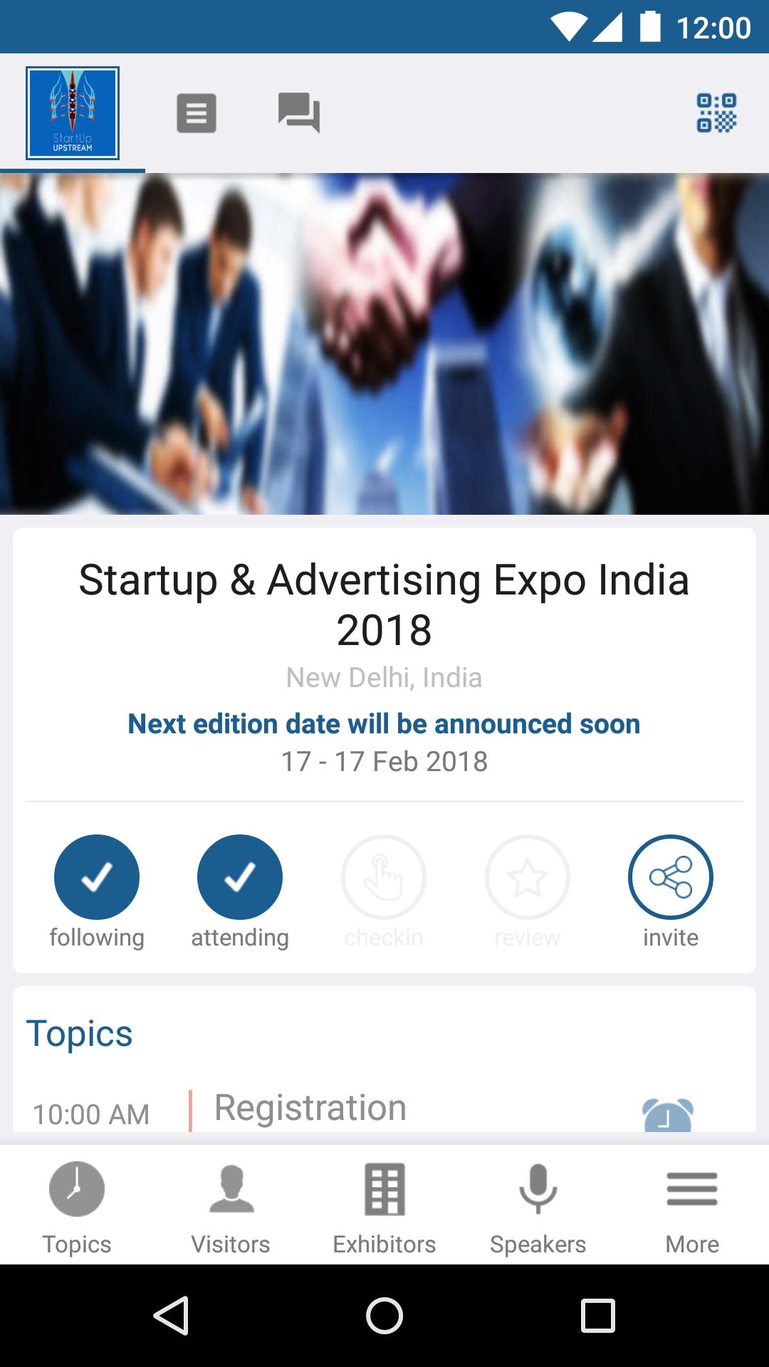 Startup Upstream