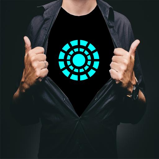 Iron Man Arc Reactor Tshirt Ch