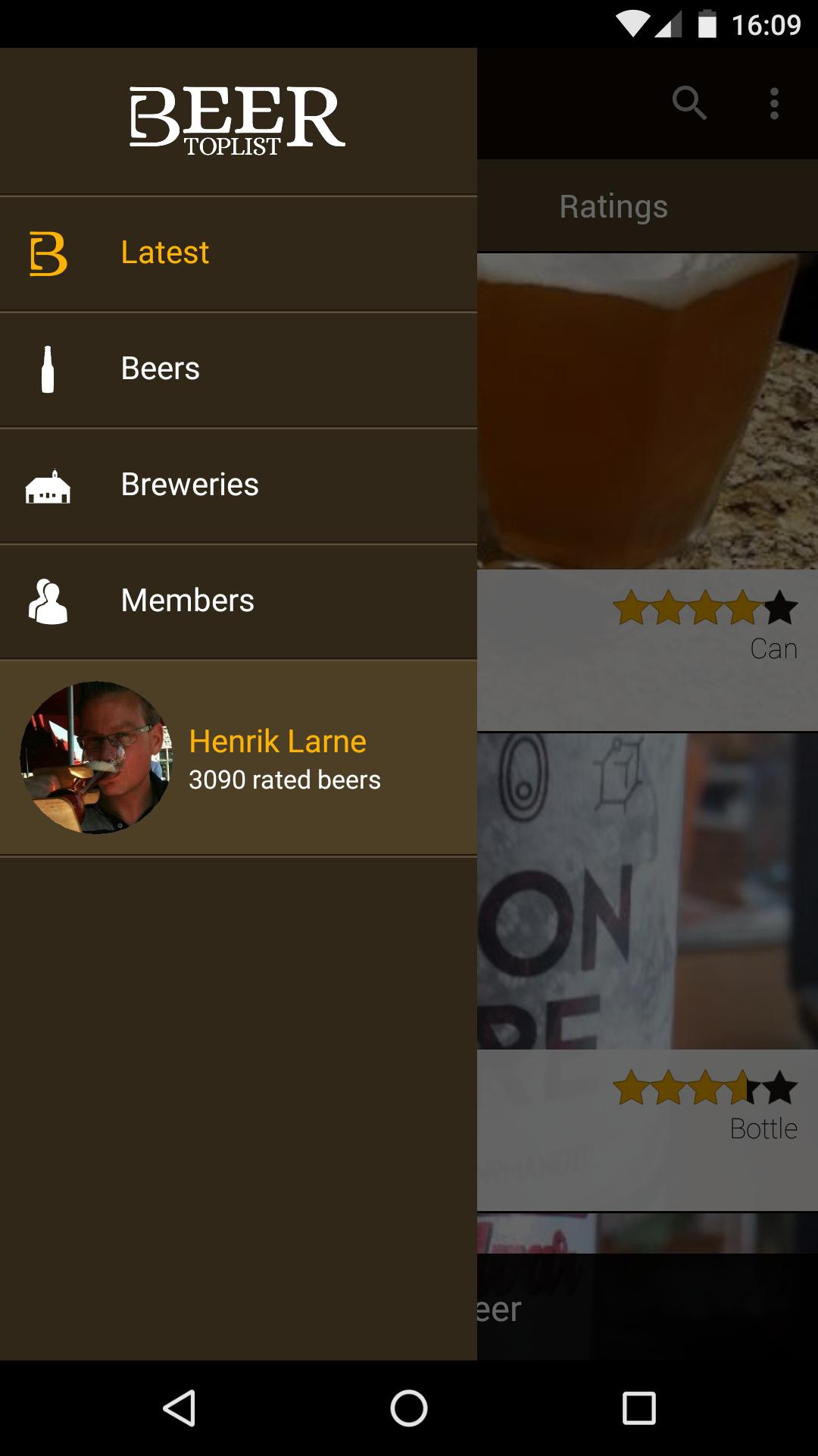 Beer Top List