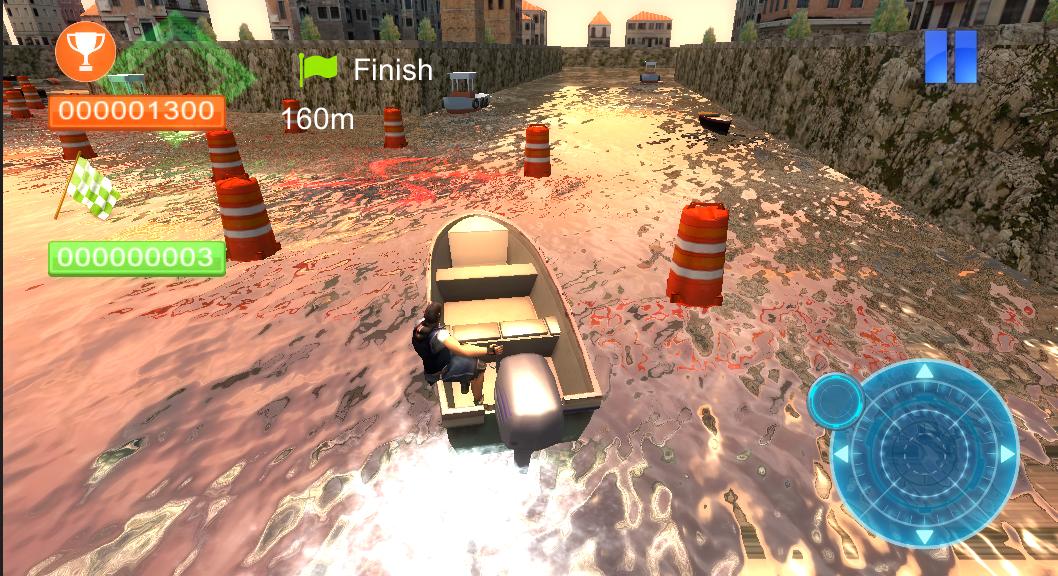 Real Parking Boat 3D