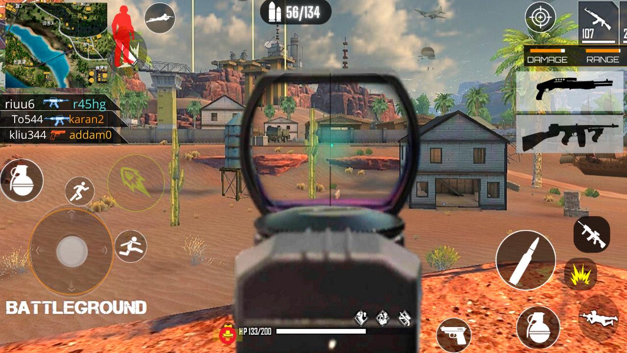 Free 3D Squad Fire Battleground Team Shooter 2021