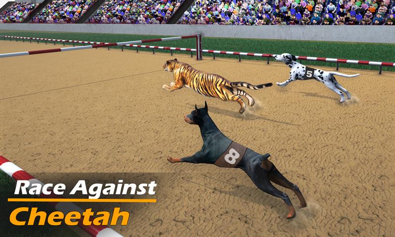 Racing Dog Simulator: Crazy Do