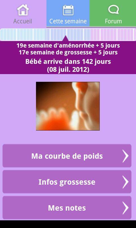 Pregnancy app & widget