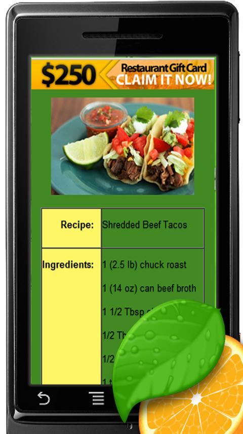 2012 Food Recipes