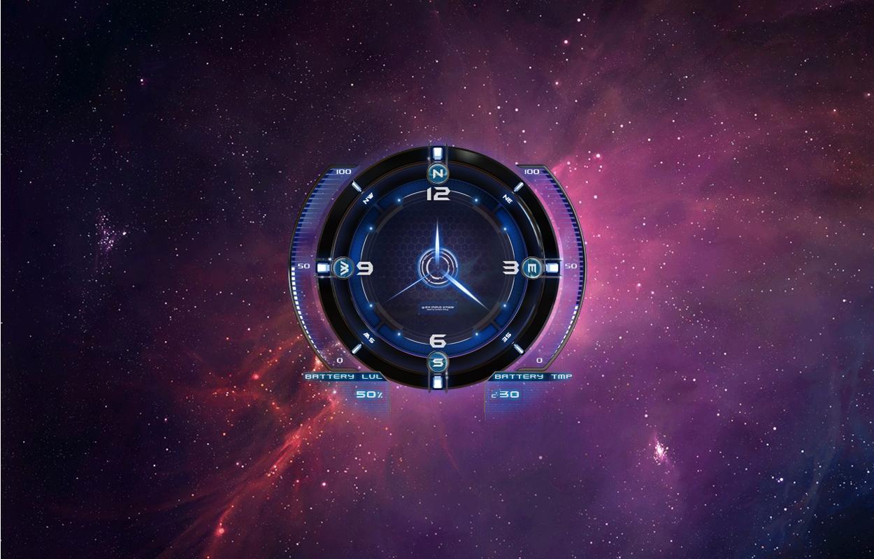 Andromeda Space Live Wallpaper