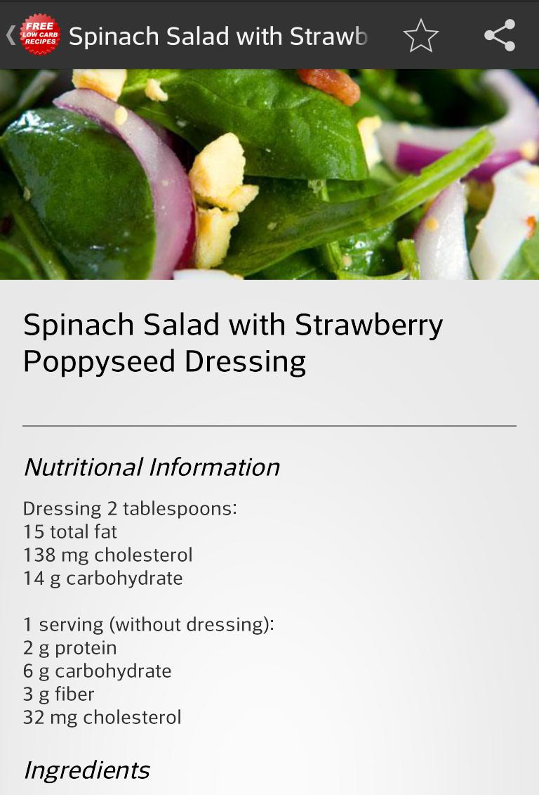 Low Carb Recipes (New)
