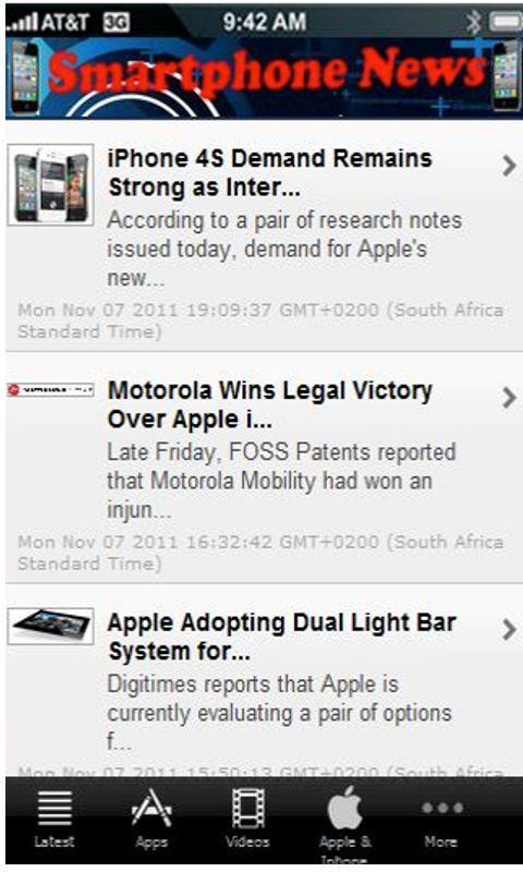 Smartphone News.
