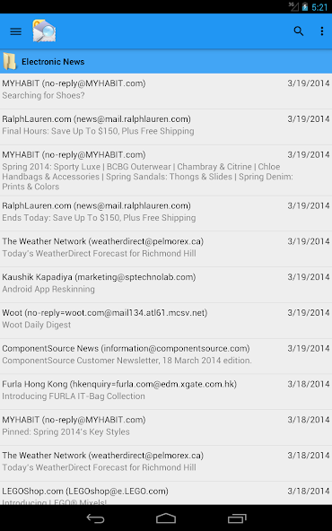 OlMail Reader