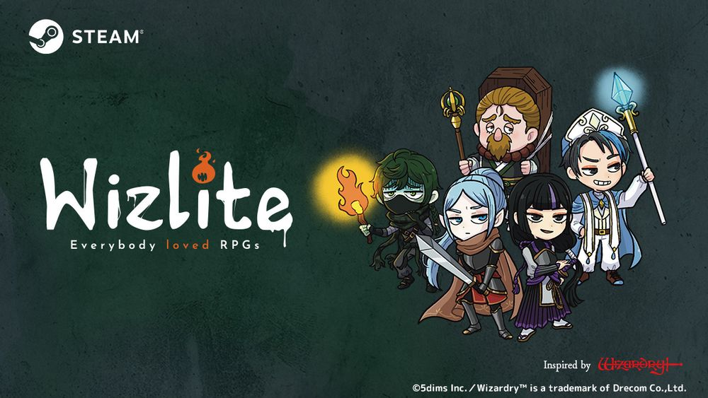 고전적인 "Witchcraft"의 정신을 결합한 새로운 RPG 작품 "Wizlite"와 Roguelite 요소가 12 월 5 일에 시작됩니다.
