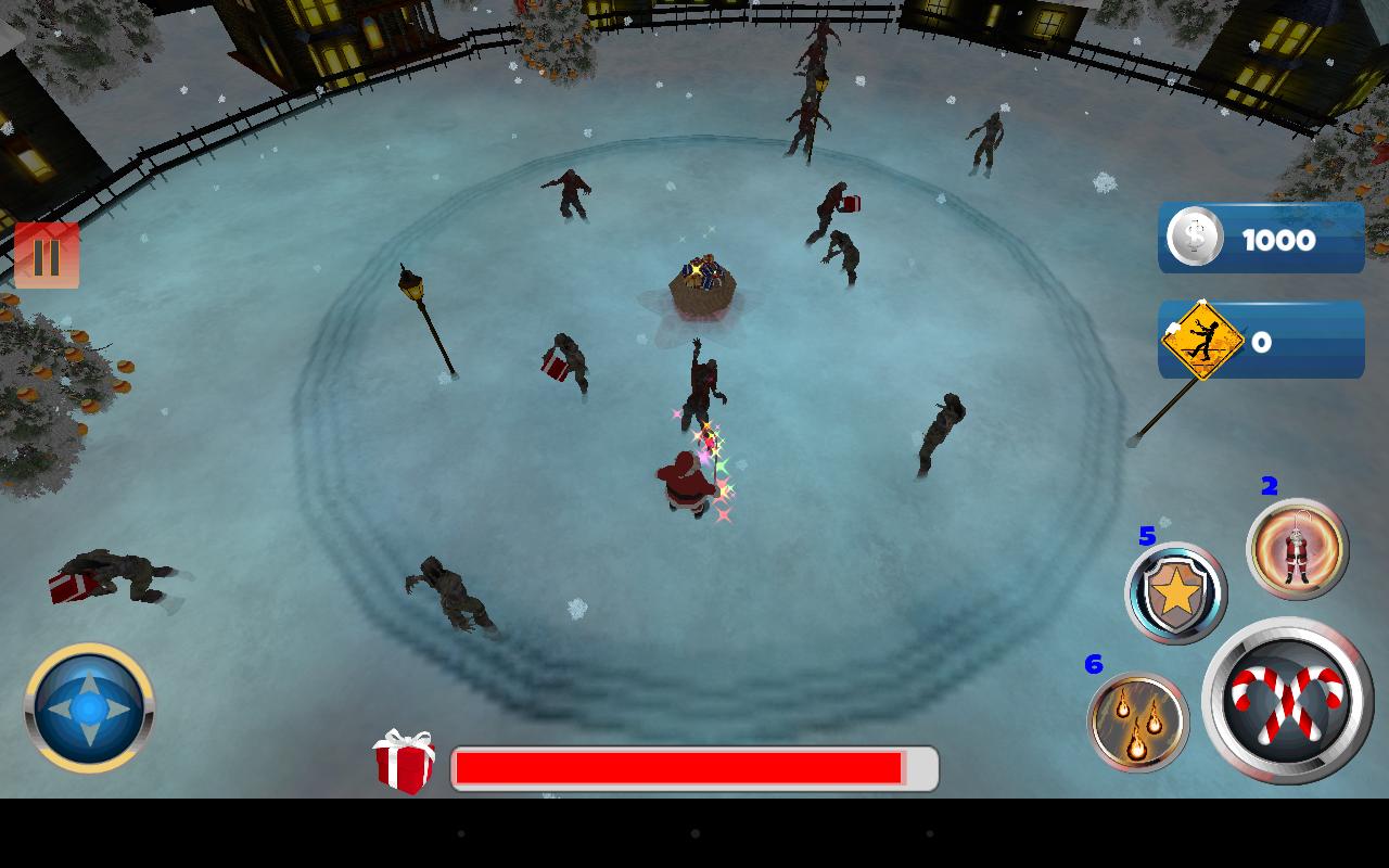 Santa V Zombies