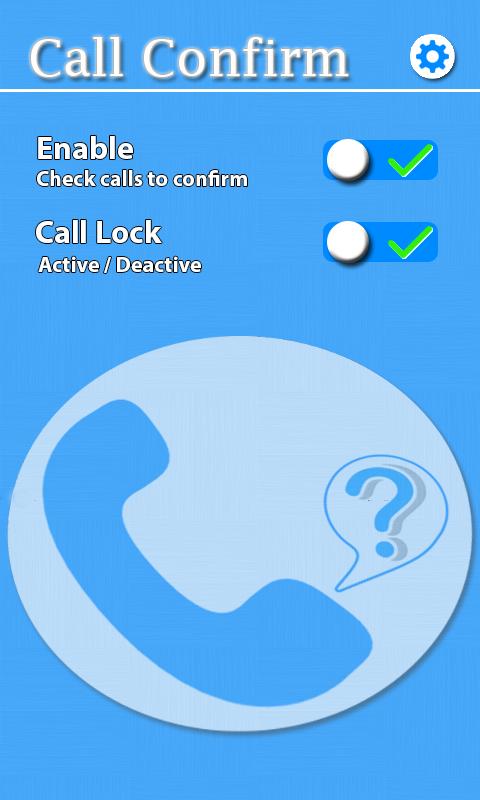 Secure Call Confirm
