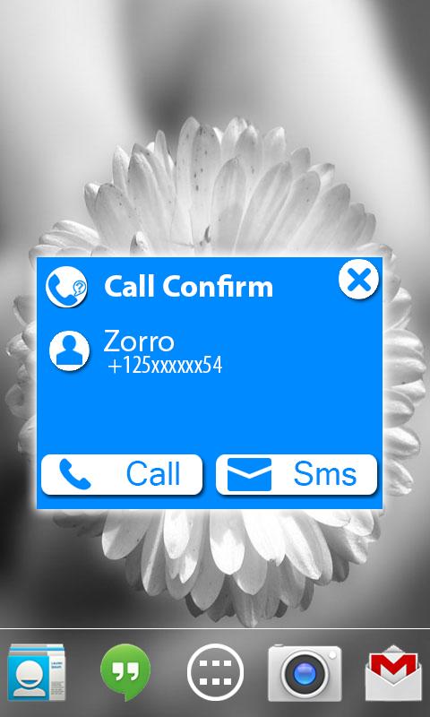 Secure Call Confirm