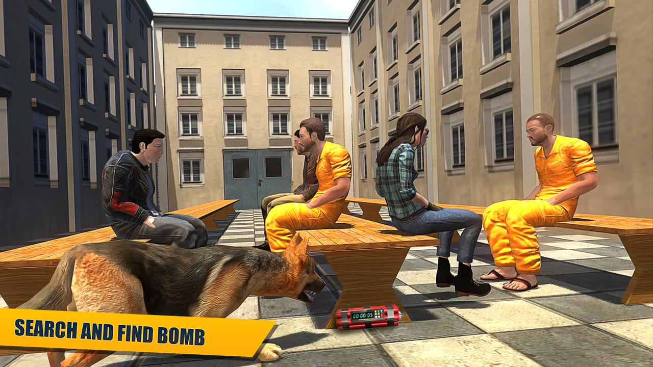 Prison Escape Police Dog Chase
