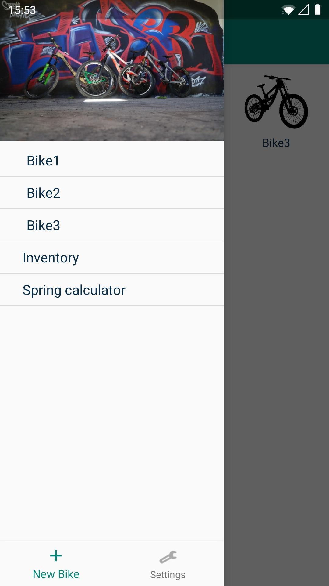 MyBikeSetup