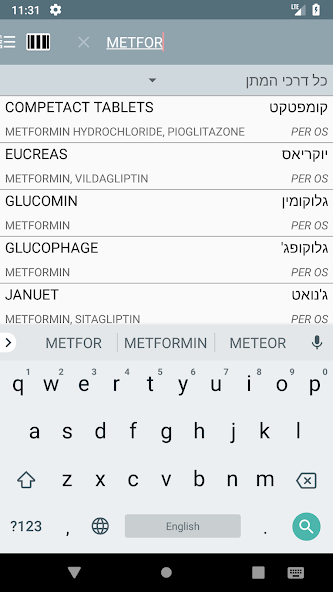 MEDIL - Israeli medications in