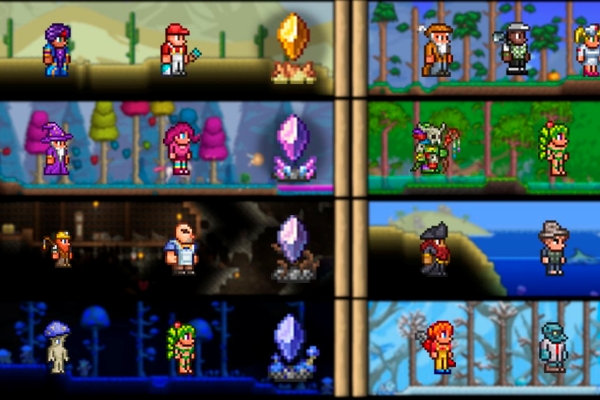 What are the introductions to Terraria NPC's favorite terraria