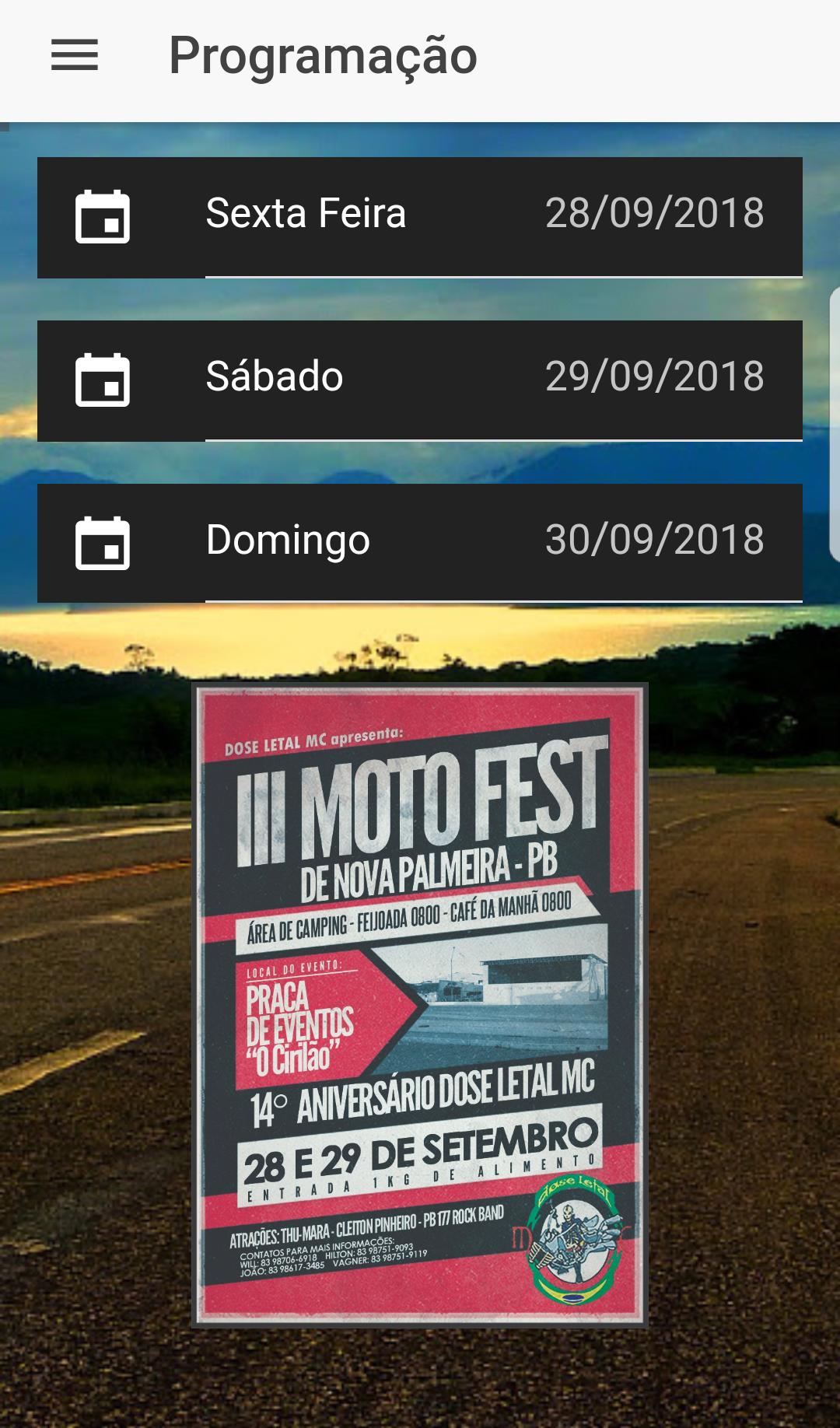 III Moto Fest Nova Palmeira/PB