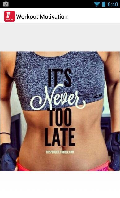Workout Motivation