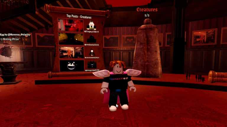 Как отправить захваты для мероприятия Roblox The Haunt 2024