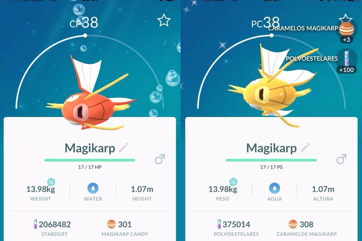 Pokémon Go Shinies - How to That Shiny Magikarp, Red Gyarados และสิ่งที่เรารู้เกี่ยวกับPokémonอื่น ๆ