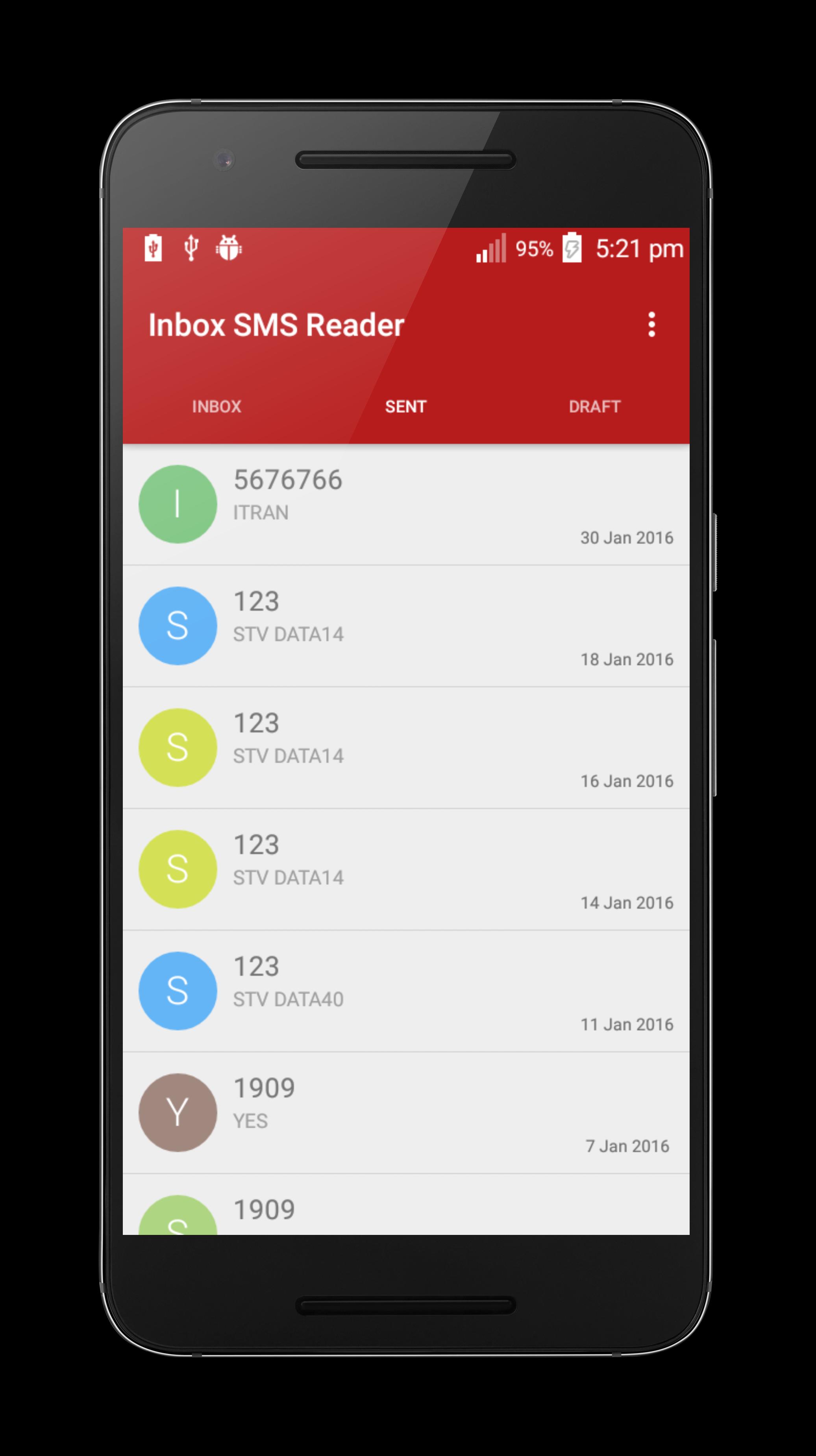 Inbox SMS Reader