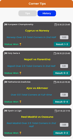 Bet Shot Predictions
