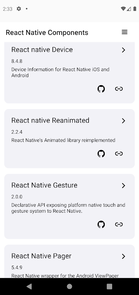 Expo & React Native components