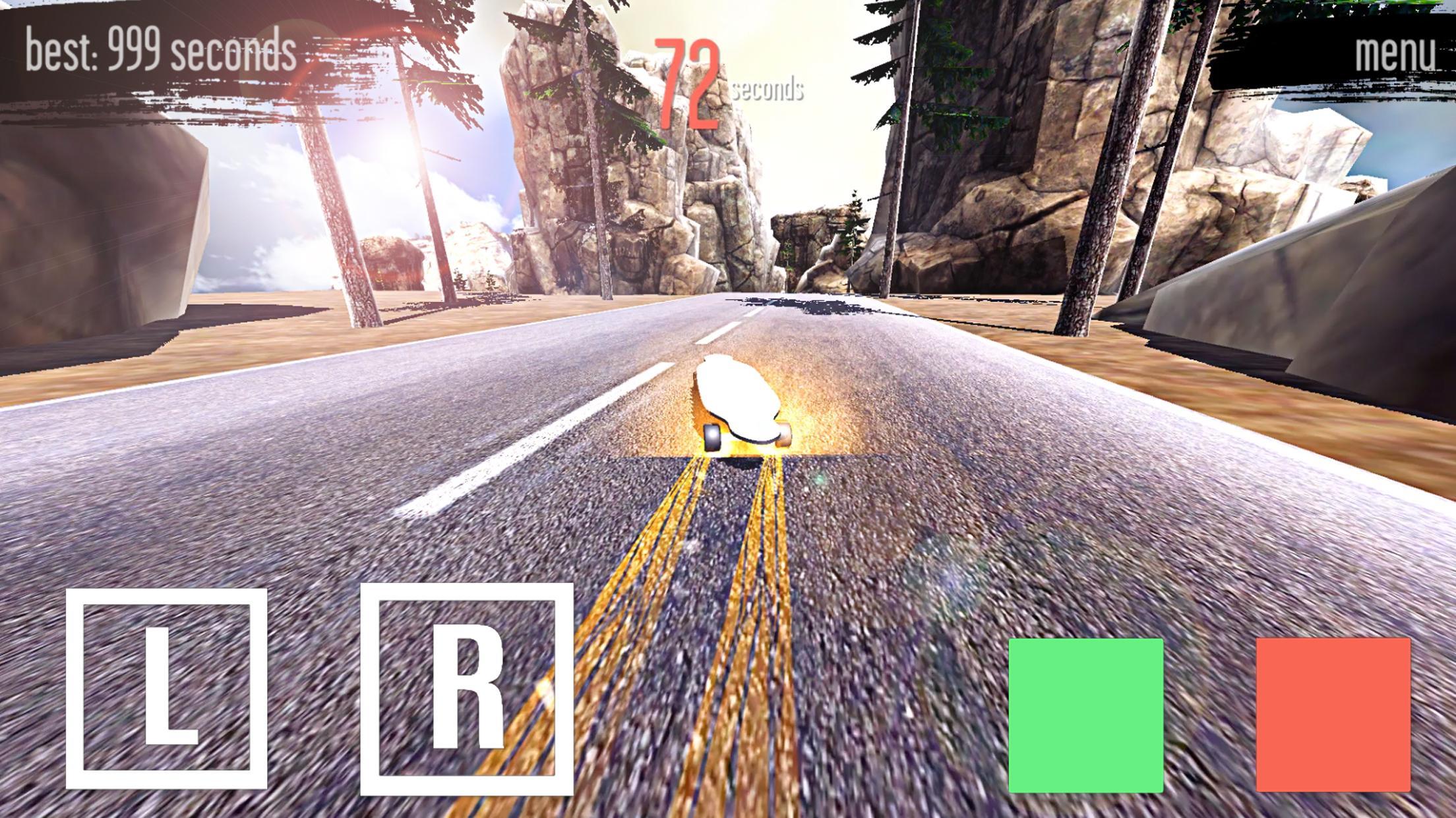True Longboard Skateboard game