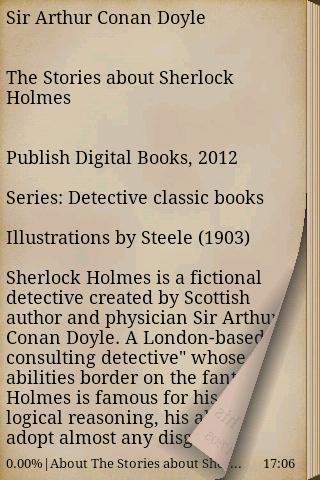 Stories about Sherlock Holmes