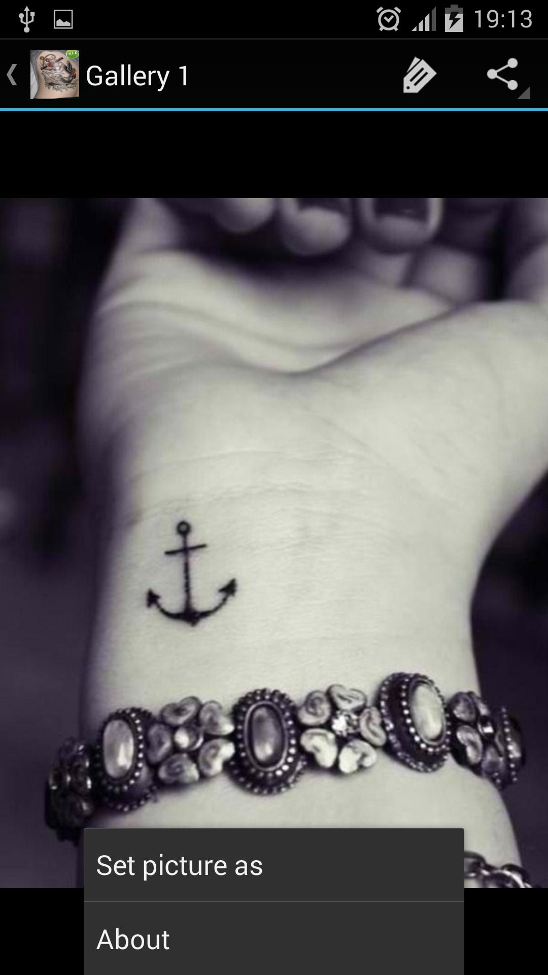Anchor Tattoo