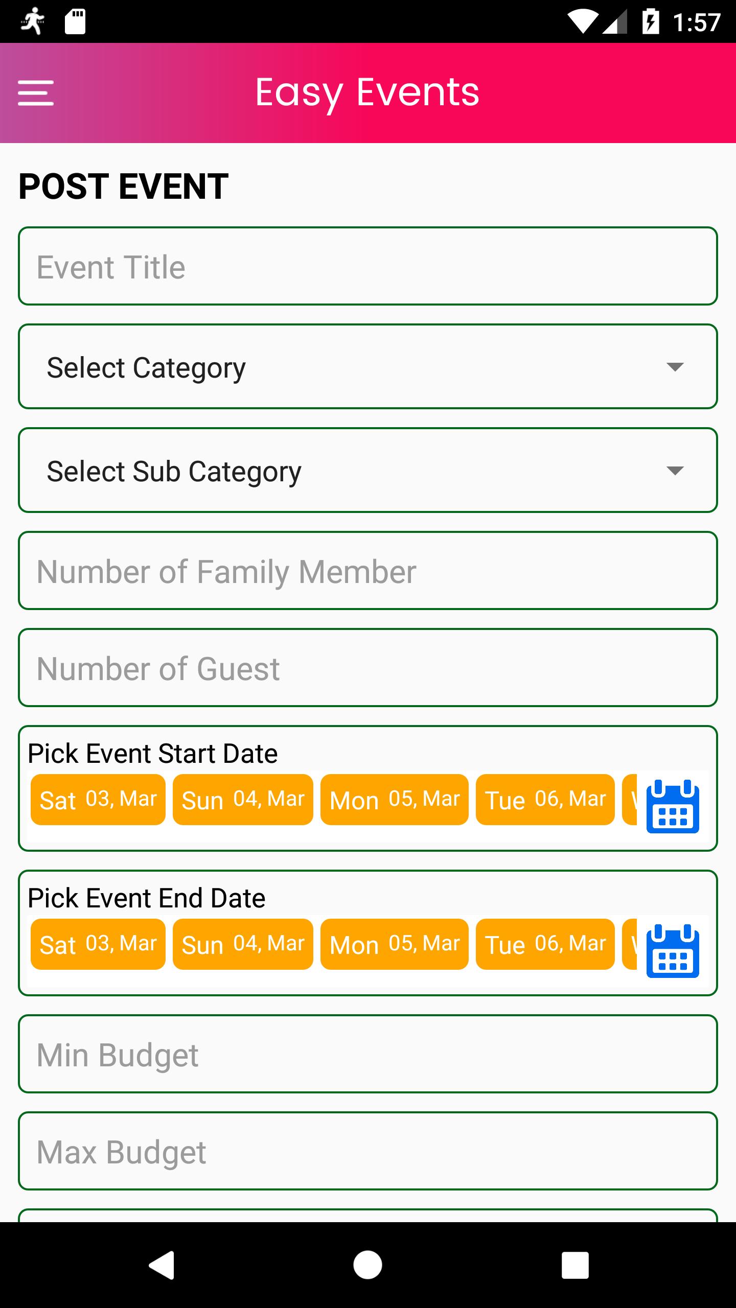 Easy Events