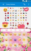 Pink Flowers Eva Keyboard