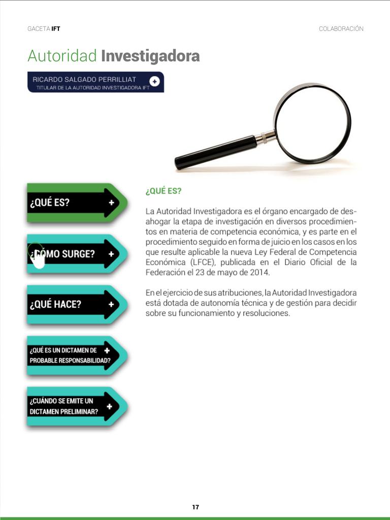 Gaceta del IFT