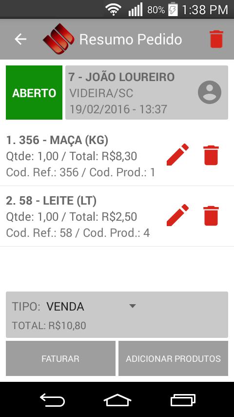 Vendas Metasis