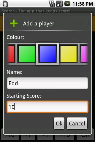 Scorer: The Score Keeper