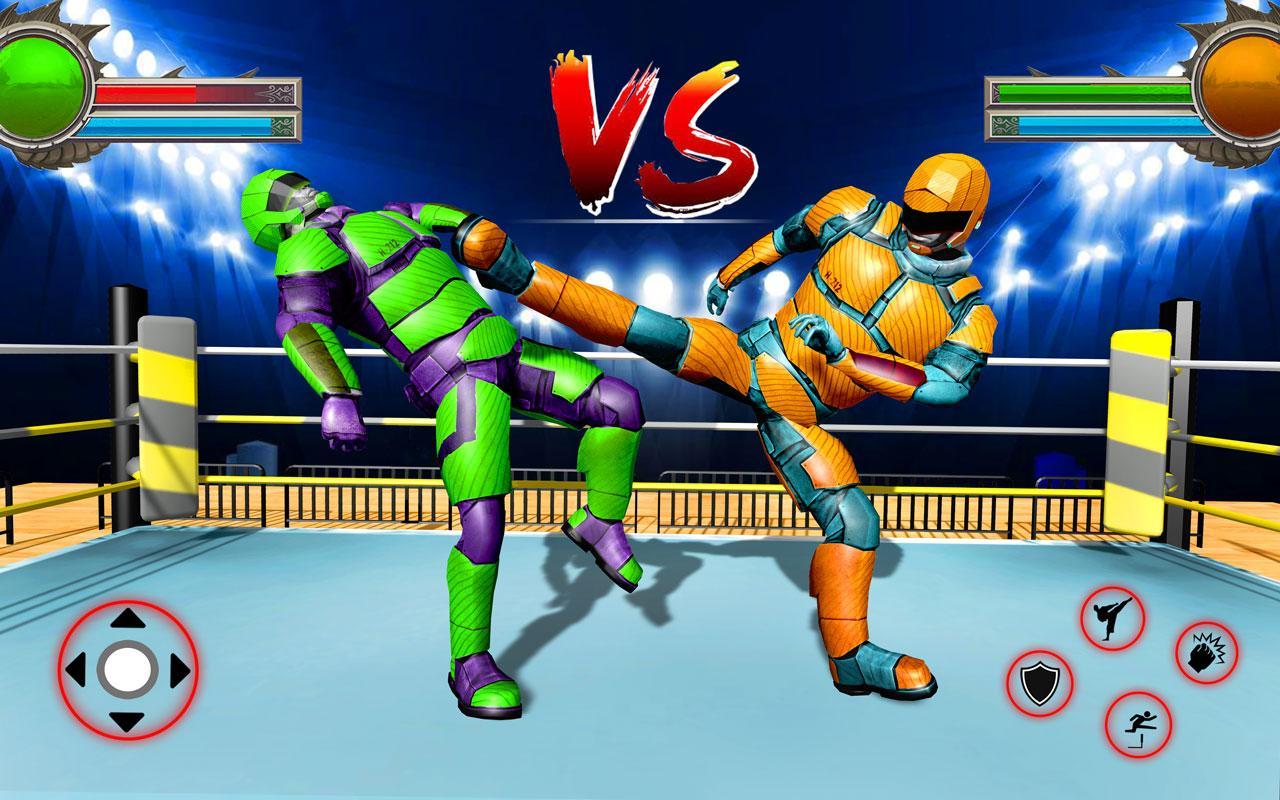 Real Robot Ring Fighting:Robot Fighting Game 2019
