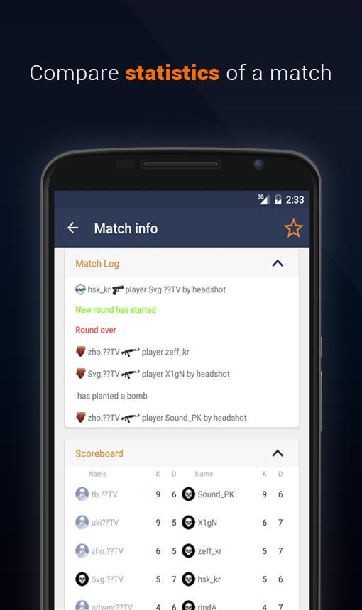 eSports LiveScore