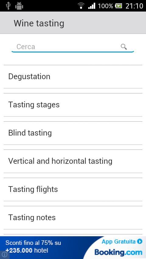 Wine Tasting Guide
