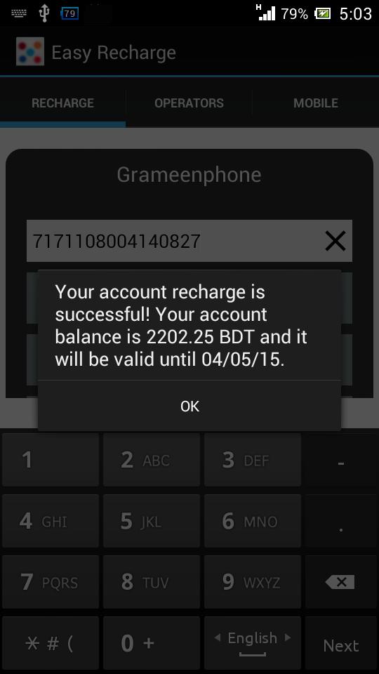 Easy Recharge