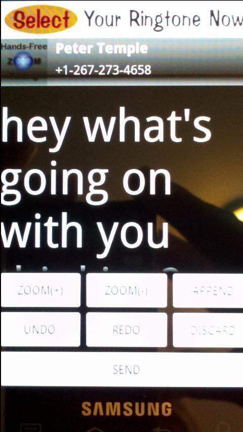 ZOOM Messaging Widget