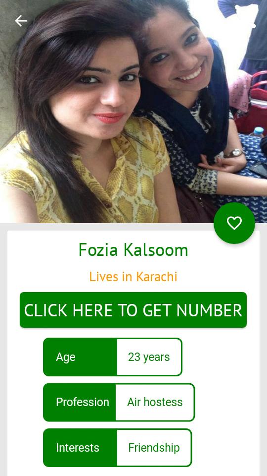Pakistani Girls Mobile Numbers