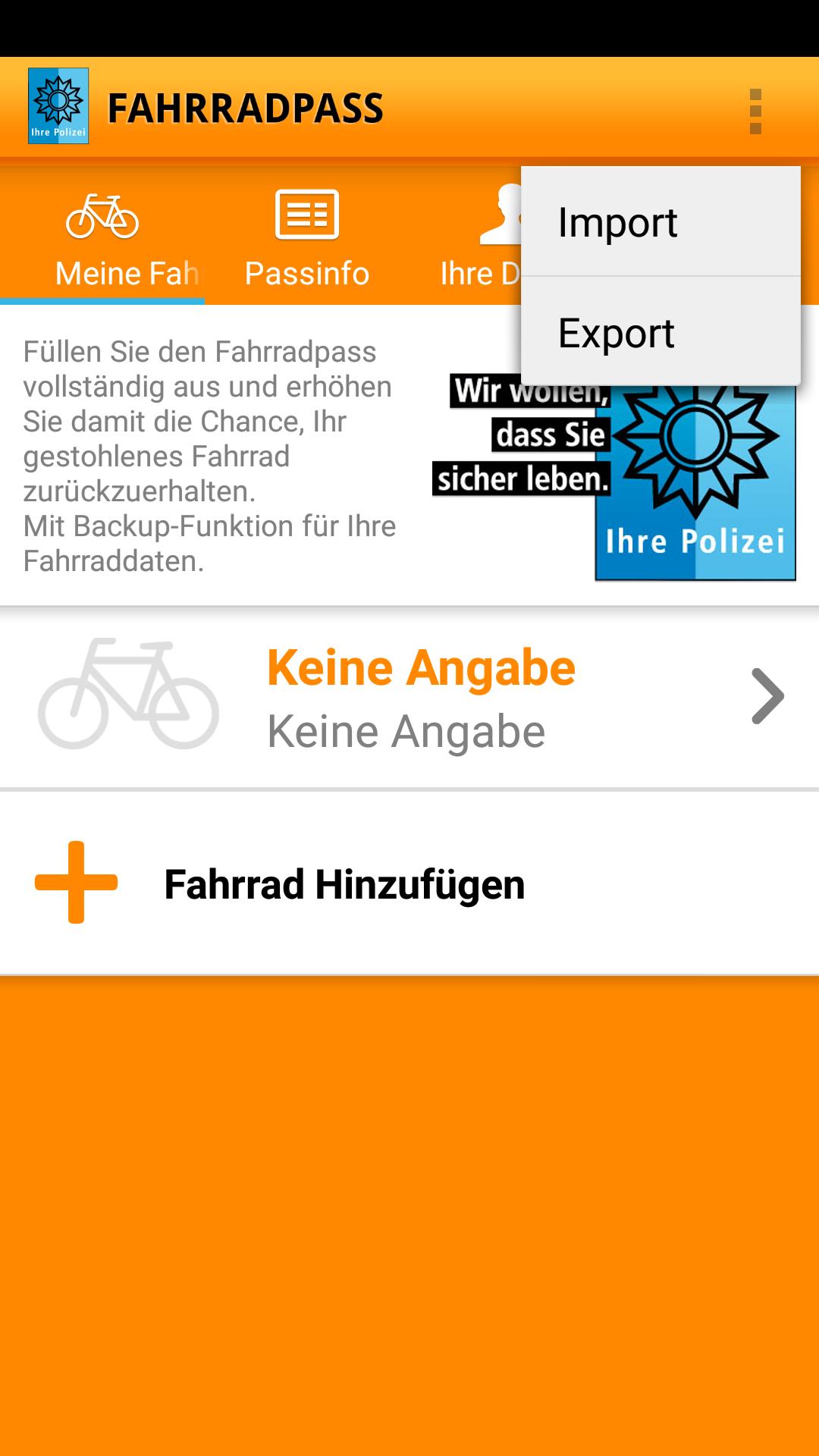 Fahrradpass